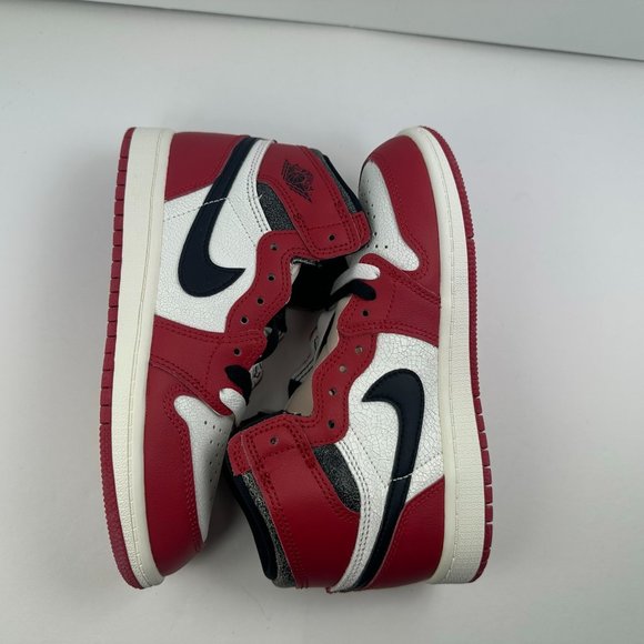 Nike Air Jordan 1 Retro High OG Varsity Red Black Sail FD1412-612 PS Sz 12C- 3Y - Picture 2 of 11
